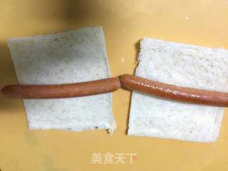 吐司火腿卷的做法步骤：9