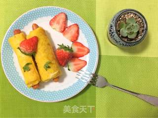 吐司火腿卷的做法步骤：17