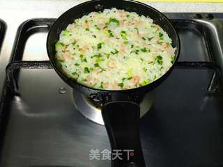 双层鸡肉米饭堡的做法步骤：11