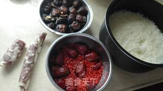荷叶糯米鸡的做法步骤：4