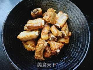 排骨炖蜜薯的做法步骤：3