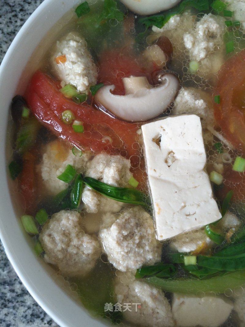 豆腐圆子汤