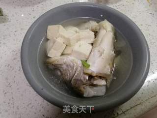 鲈鱼豆腐汤的做法步骤：4