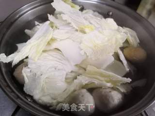 牛肉片白菜汤的做法步骤：3