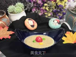 蘑菇浓汤的做法步骤：7