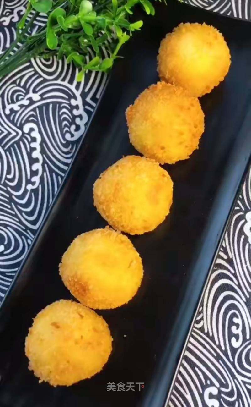 芝士地瓜球的做法