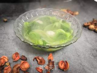 生菜鱼丸汤的做法步骤：7