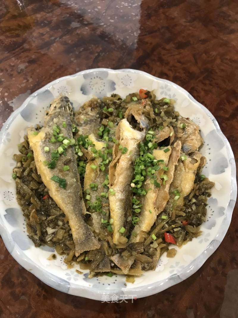 雪菜烧黄鱼