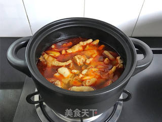 子排鸡爪煲的做法步骤：7