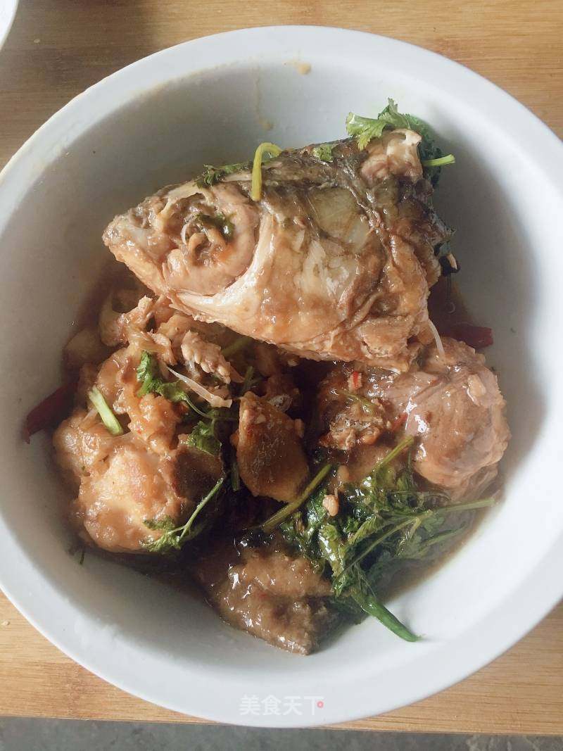 家常炖鲤鱼