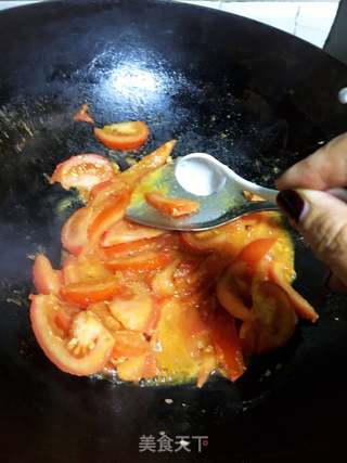 牛肉炒番茄的做法步骤：9