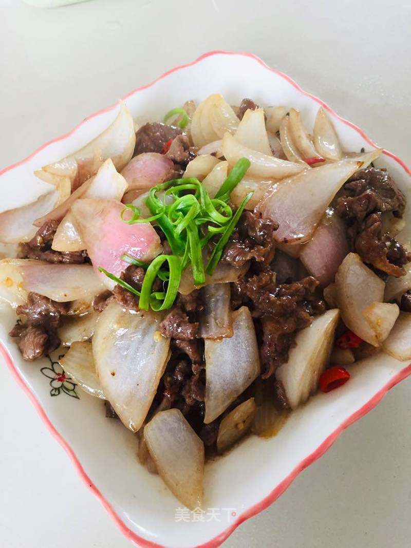 洋葱炒牛肉