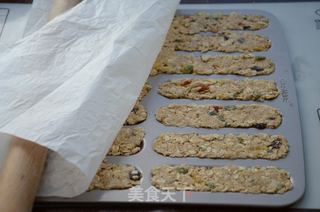 香脆燕麦蛋白饼干的做法步骤：7