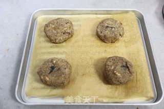黑全麦巧克力核桃香脆饼干的做法步骤：11