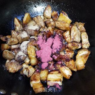 茶树菇红烧肉的做法步骤：12