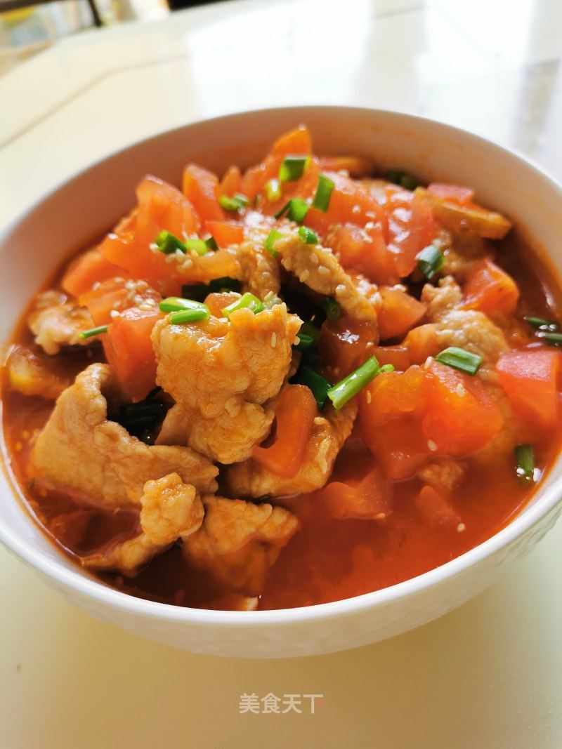 番茄肉片