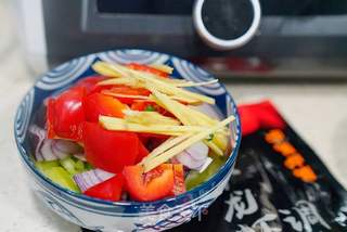 酱汁菜椒鱿鱼的做法步骤：6