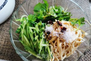 黄瓜拌豆腐丝的做法步骤：6