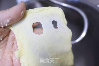 老面肉松面包卷的做法步骤：2