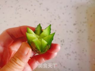 草莓水果盘的做法步骤：8