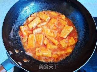 家常茄汁豆腐的做法步骤：9