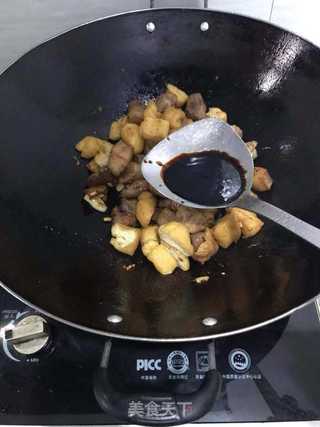 油豆腐烧肉的做法步骤：7