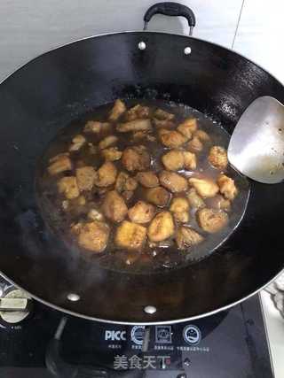 油豆腐烧肉的做法步骤：8
