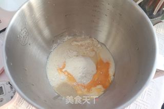 蜜红豆奶香华夫饼的做法步骤：2