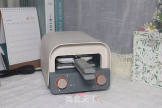 蜜红豆奶香华夫饼的做法步骤：9