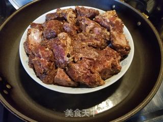 香芋豉汁蒸排骨的做法步骤：6