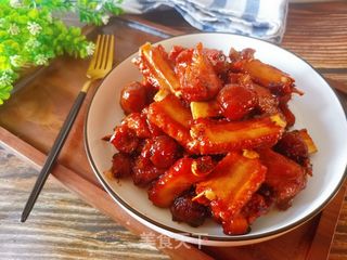 果香糖醋排骨的做法步骤：15
