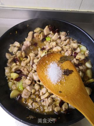 辣炒鸡肉的做法步骤：5