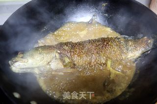 红烧黑鱼的做法步骤：6