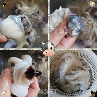 鱿鱼干锅的做法步骤：1