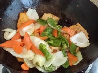 干锅千页豆腐  的做法步骤：13