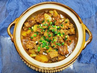 沙茶排骨煲的做法步骤：12