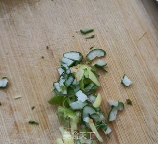 贻贝荠菜滑鹅蛋的做法步骤：6