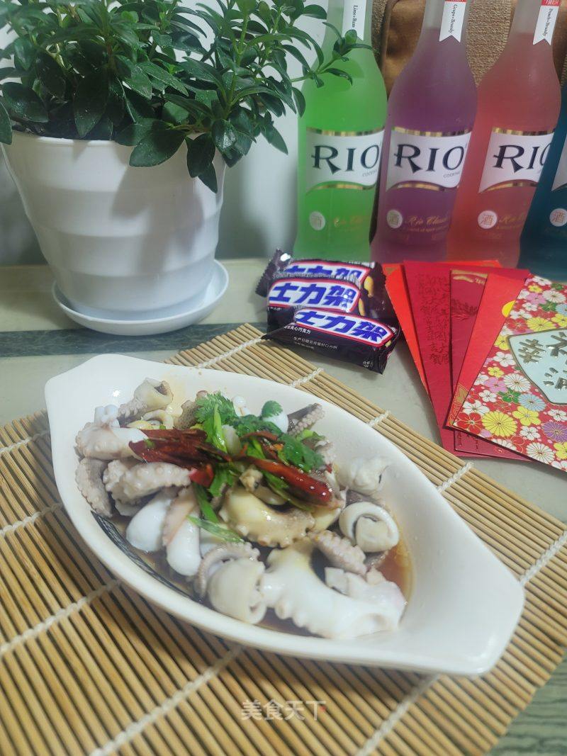 白灼八爪鱼