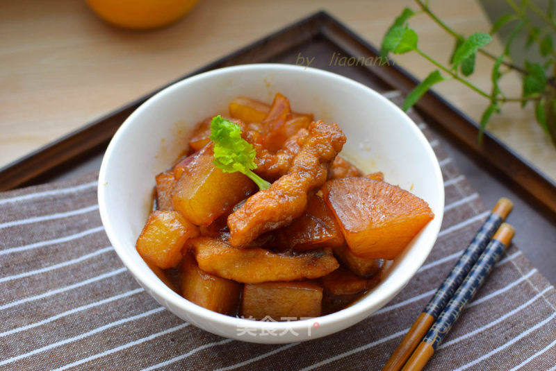 萝卜烧鱼块
