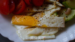 早餐香肠豆子沙拉的做法步骤：7