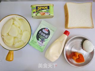 超好吃的土豆泥三明治❗️土豆沙拉的新吃法，谁吃谁知道❤️的做法步骤：2