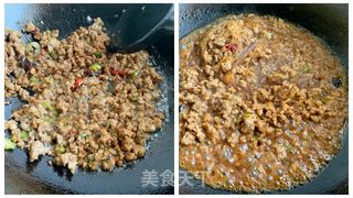 肉末韭菜炒粉丝的做法步骤：5
