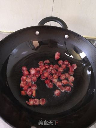 毛豆煲仔饭的做法步骤：2