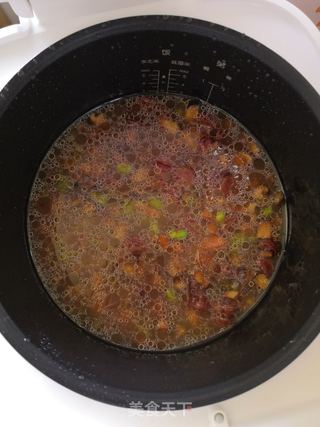 毛豆煲仔饭的做法步骤：11