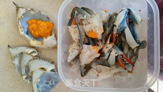 香辣青花蟹的做法步骤：2