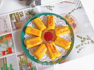 芝士香肠吐司丁的做法步骤：11
