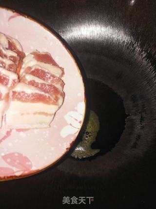豆芽炒饼的做法步骤：4