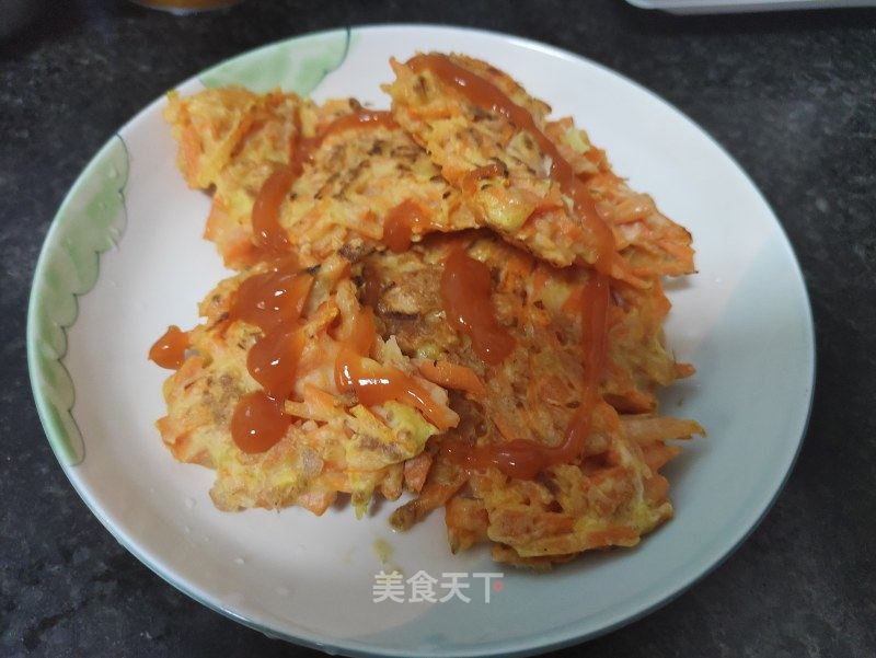 胡萝卜丝煎饼