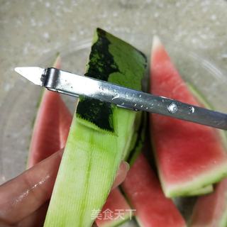 西瓜糖的做法步骤：2