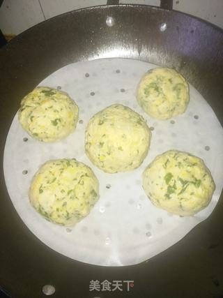 玉米面菜窝头的做法步骤：6